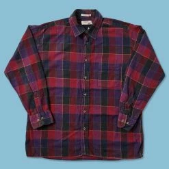 None Vintage Flannell Shirt XLarge
