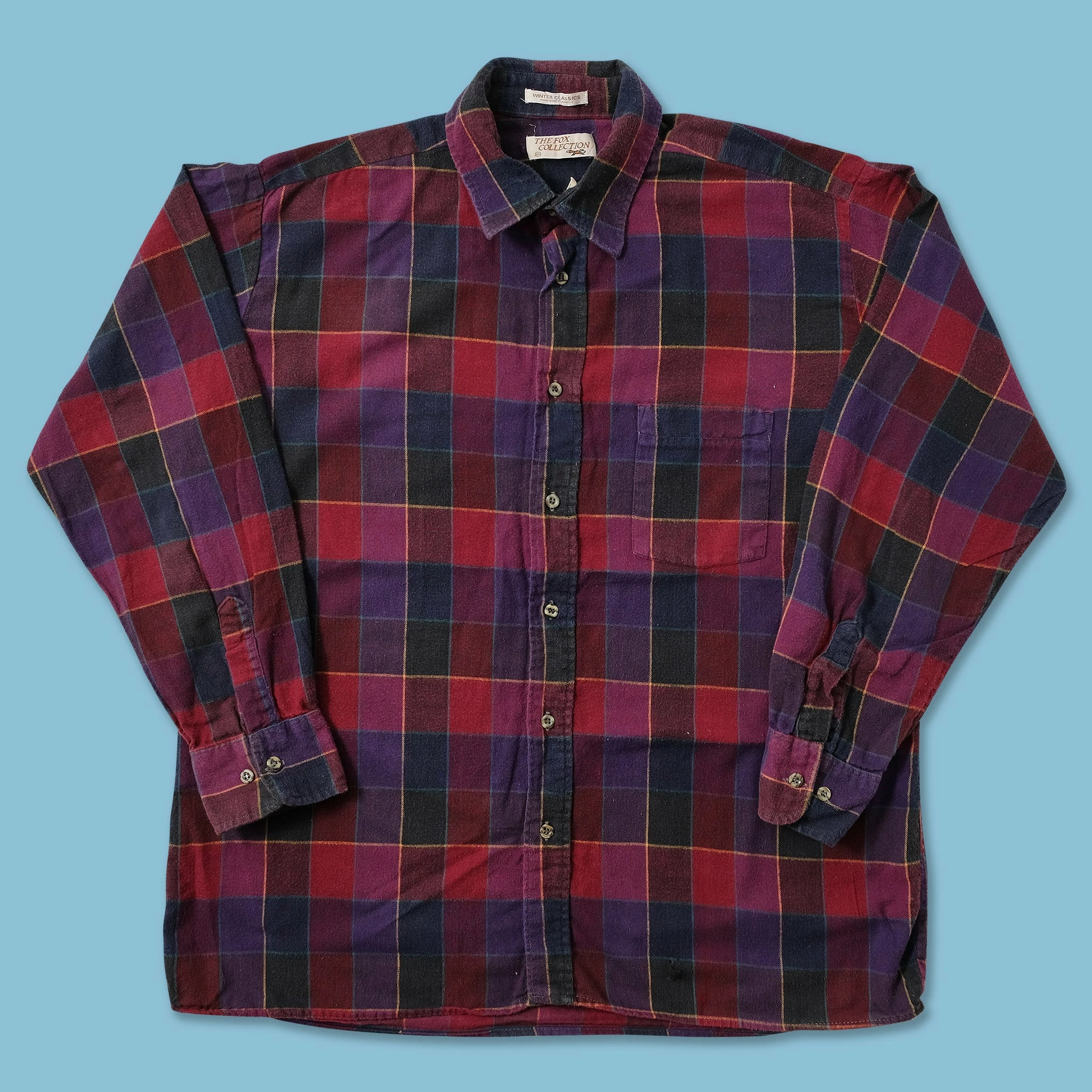 None Vintage Flannell Shirt XLarge