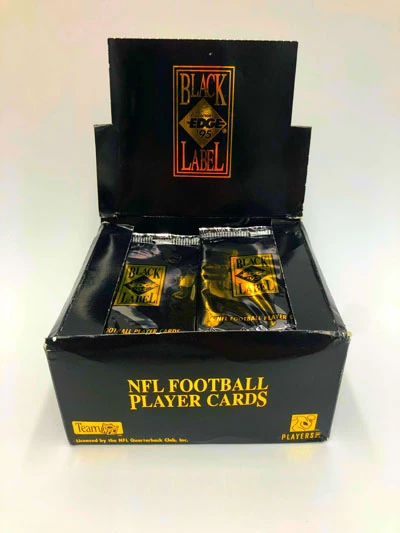 1995 Collector’s Edge Black Label NFL Trading Cards, Wax Pack – Bild 5