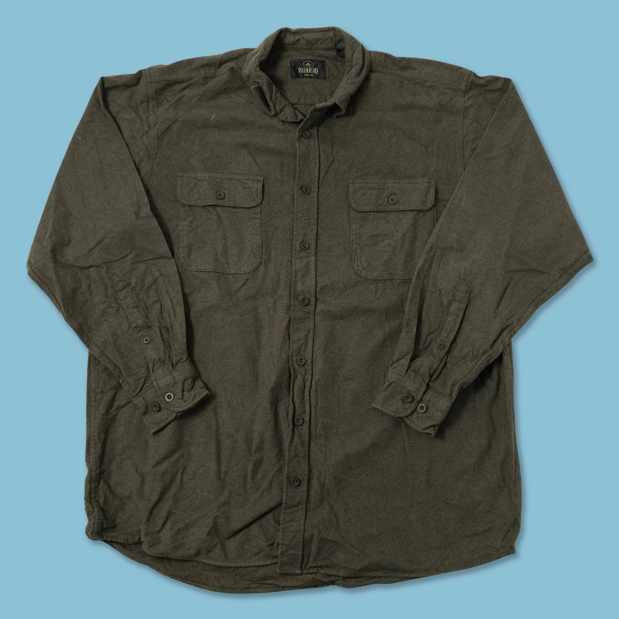 None Vintage Cotton Shirt XXLarge – Bild 2