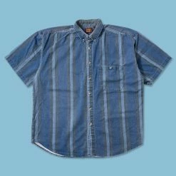 None Vintage Striped Shirt XXL