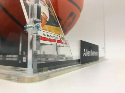ALLEN IVERSON Basketball Showcase (Philadelphia 76ers) Signierter Basketball, Game Ball Series – Bild 9