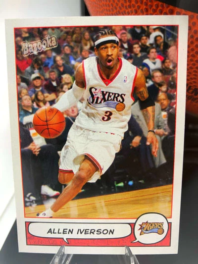ALLEN IVERSON Basketball Showcase (Philadelphia 76ers) Signierter Basketball, Wilson Authentic – Bild 9