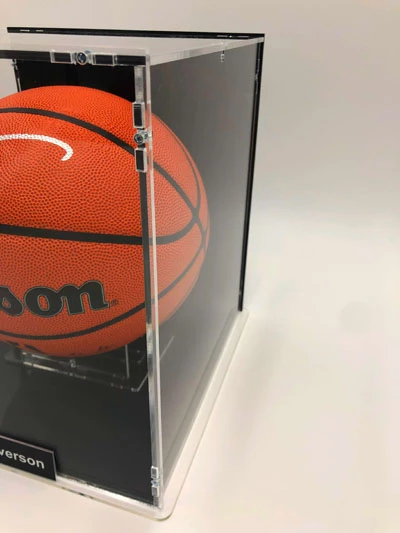 ALLEN IVERSON Basketball Showcase (Philadelphia 76ers) Signierter Basketball, Wilson Authentic – Bild 8