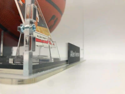 ALLEN IVERSON Basketball Showcase (Philadelphia 76ers) Signierter Basketball, Wilson Authentic – Bild 7