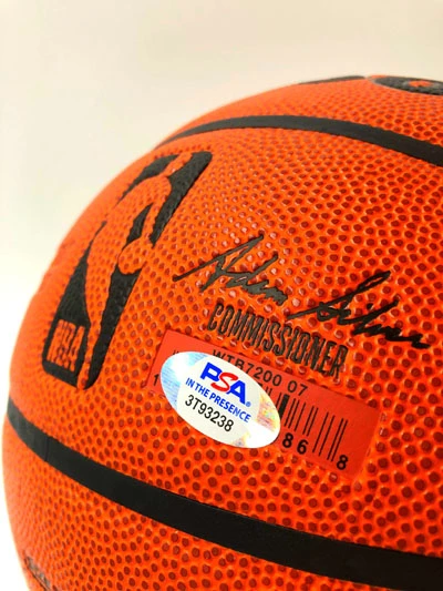 ALLEN IVERSON Basketball Showcase (Philadelphia 76ers) Signierter Basketball, Wilson Authentic – Bild 5