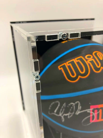 ALONZO MOURNING Basketball Showcase (Miami Heat) Signierter Basketball, City Edition Miami Heat – Bild 11