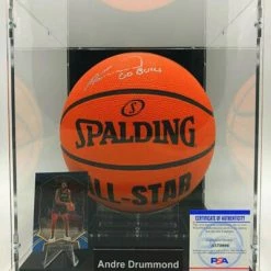 ANDRE DRUMMOND Basketball Showcase (Chicago Bulls) Signierter Basketball, All Star