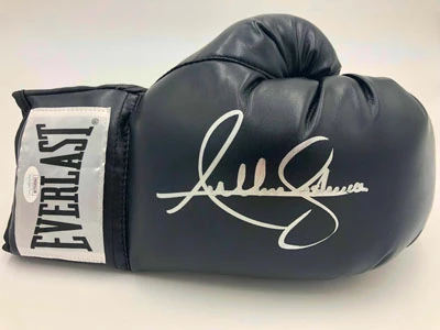 ANTHONY JOSHUA Boxing Showcase, Boxhandschuh (Everlast) Schwarz – Bild 4