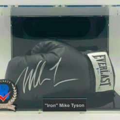 MIKE TYSON Boxing Showcase, Boxhandschuh (Everlast) Schwarz