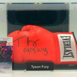 TYSON FURY Boxing Showcase, Boxhandschuh(Everlast) Rot
