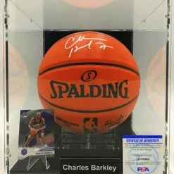 CHARLES BARKLEY Basketball Showcase (Phoenix Suns) Signierter Basketball, Game Ball Series