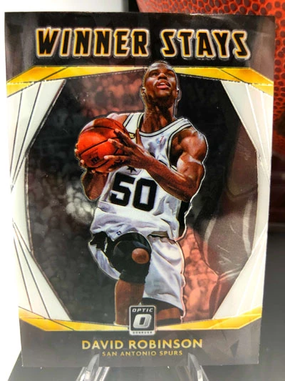DAVID ROBINSON Basketball Showcase (San Antonio Spurs) Signierter Basketball, Grip Control – Bild 5