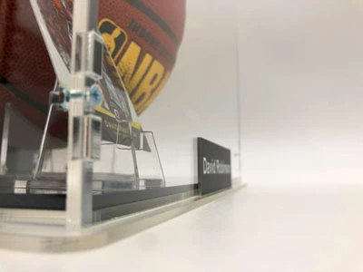 DAVID ROBINSON Basketball Showcase (San Antonio Spurs) Signierter Basketball, Grip Control – Bild 7