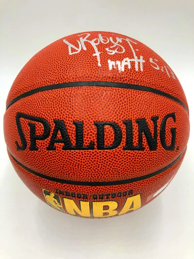 DAVID ROBINSON Basketball Showcase (San Antonio Spurs) Signierter Basketball, Grip Control – Bild 8