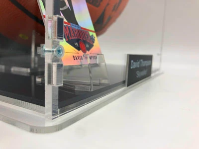 DAVID THOMPSON Basketball Showcase (Denver Nuggets) Signierter Basketball, Game Ball Series – Bild 6