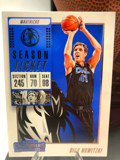 DIRK NOWITZKI Basketball Showcase (Dallas Mavericks) Signierter Basketball, Super Tack – Bild 10