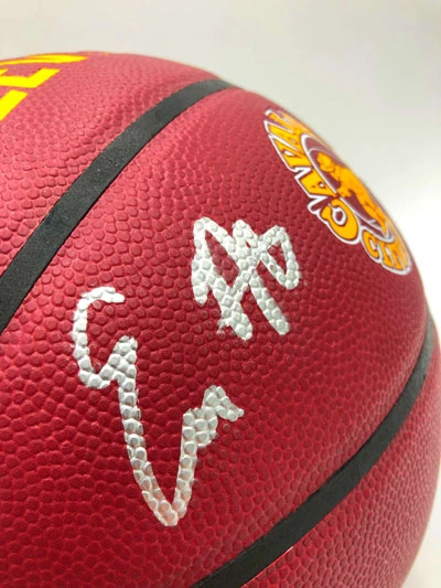 EVAN MOBLEY Basketball Showcase (Cleveland Cavaliers) Signierter Basketball, Cleveland City Edition – Bild 2