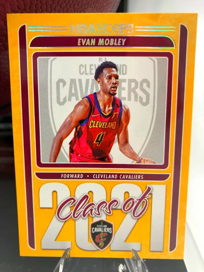 EVAN MOBLEY Basketball Showcase (Cleveland Cavaliers) Signierter Basketball, Cleveland City Edition – Bild 5