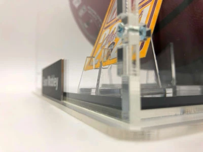 EVAN MOBLEY Basketball Showcase (Cleveland Cavaliers) Signierter Basketball, Cleveland City Edition – Bild 7