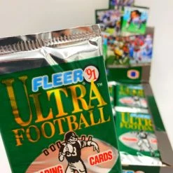 1991 Fleer Ultra Football Trading Cards, Wax Pack