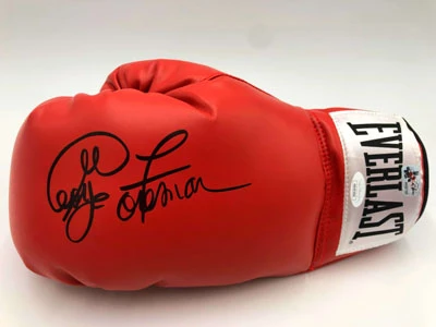 GEORGE FOREMAN Boxing Showcase, Boxhandschuh (Everlast) Rot – Bild 9