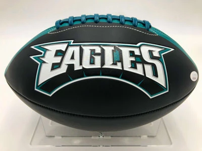 JALEN HURTS Football Showcase (Philadelphia Eagles) Signierter Football, Eagles Football – Bild 7