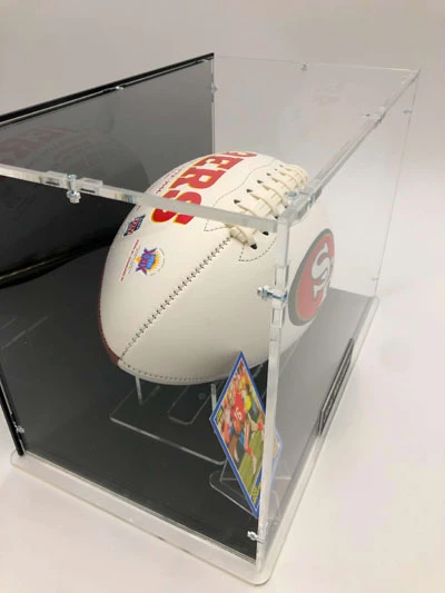 JOE MONTANA Football Showcase (San Francisco 49ers) Signierter Football, 49ers White Panel Football – Bild 6