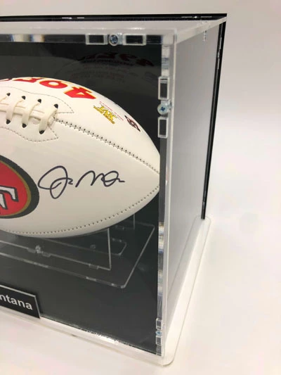 JOE MONTANA Football Showcase (San Francisco 49ers) Signierter Football, 49ers White Panel Football – Bild 7