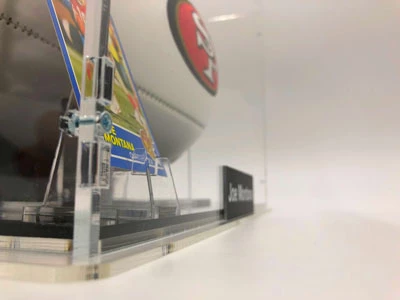 JOE MONTANA Football Showcase (San Francisco 49ers) Signierter Football, 49ers White Panel Football – Bild 8