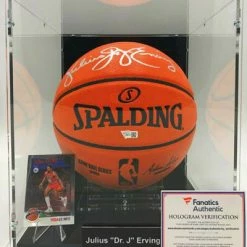 JULIUS “DR. J“ ERVING Basketball Showcase (Philadelphia 76ers),Game Ball Series