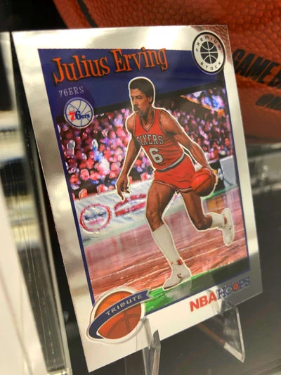 JULIUS “DR. J“ ERVING Basketball Showcase (Philadelphia 76ers),Game Ball Series – Bild 6