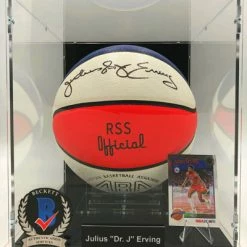 JULIUS “DR. J“ ERVING Basketball Showcase (Philadelphia 76ers), 70’s Retro RSS Official
