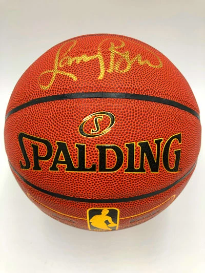 LARRY BIRD Basketball Showcase (Boston Celtics) Signierter Basketball, ZI/O Excel Gold Sig – Bild 8