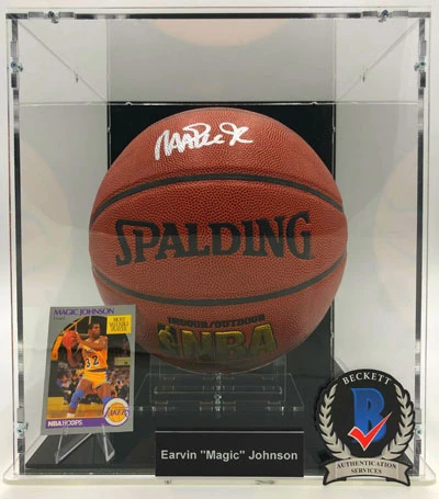 EARVIN “MAGIC” JOHNSON Basketball Showcase (Los Angeles Lakers),Tack Soft