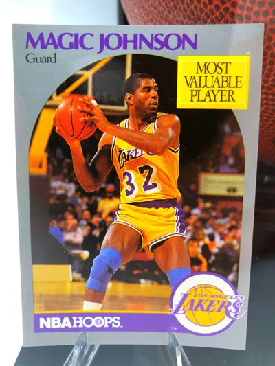EARVIN “MAGIC” JOHNSON Basketball Showcase (Los Angeles Lakers),Tack Soft – Bild 10