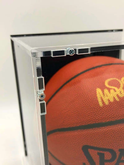 MAGIC JOHNSON Basketball Showcase (Los Angeles Lakers) Signierter Basketball, Tack Soft – Bild 4