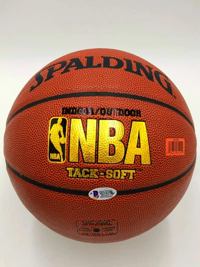 MAGIC JOHNSON Basketball Showcase (Los Angeles Lakers) Signierter Basketball, Tack Soft – Bild 11