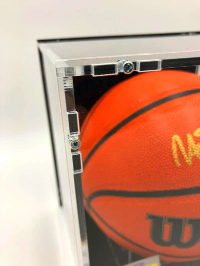 MAGIC JOHNSON Basketball Showcase (Los Angeles Lakers) Signierter Basketball, Wilson Authetic – Bild 4