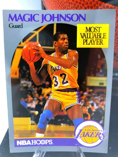 MAGIC JOHNSON Basketball Showcase (Los Angeles Lakers) Signierter Basketball, Wilson Authetic – Bild 5
