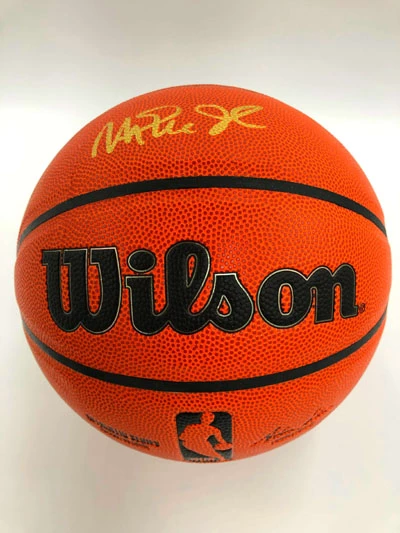 MAGIC JOHNSON Basketball Showcase (Los Angeles Lakers) Signierter Basketball, Wilson Authetic – Bild 8