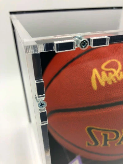 MAGIC JOHNSON Basketball Showcase (Los Angeles Lakers) Signierter Basketball ZI/O Excel – Bild 4