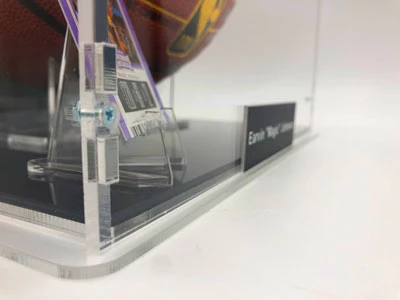 MAGIC JOHNSON Basketball Showcase (Los Angeles Lakers) Signierter Basketball ZI/O Excel – Bild 6