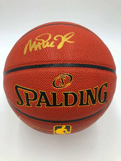 MAGIC JOHNSON Basketball Showcase (Los Angeles Lakers) Signierter Basketball ZI/O Excel – Bild 7