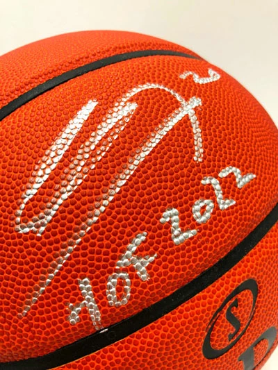 MANU GINOBILI Basketball Showcase (San Antonio Spurs) Signierter Basketball, Signature Series – Bild 2