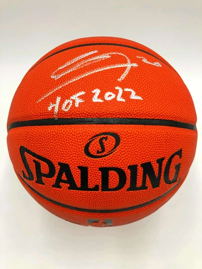 MANU GINOBILI Basketball Showcase (San Antonio Spurs) Signierter Basketball, Signature Series – Bild 8