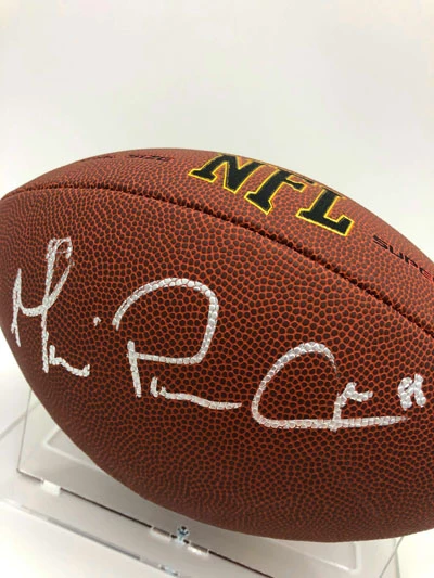 MICHAEL IRVIN Football Showcase (Dallas Cowboys) Signierter Football, NFL Grip Control – Bild 2