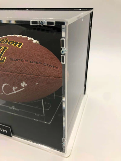 MICHAEL IRVIN Football Showcase (Dallas Cowboys) Signierter Football, NFL Grip Control – Bild 8