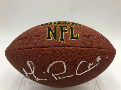 MICHAEL IRVIN Football Showcase (Dallas Cowboys) Signierter Football, NFL Grip Control – Bild 9