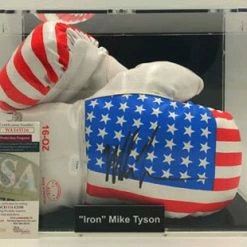MIKE TYSON Boxing Showcase, Boxhandschuhe (Defender U.S.A.) USA Edition